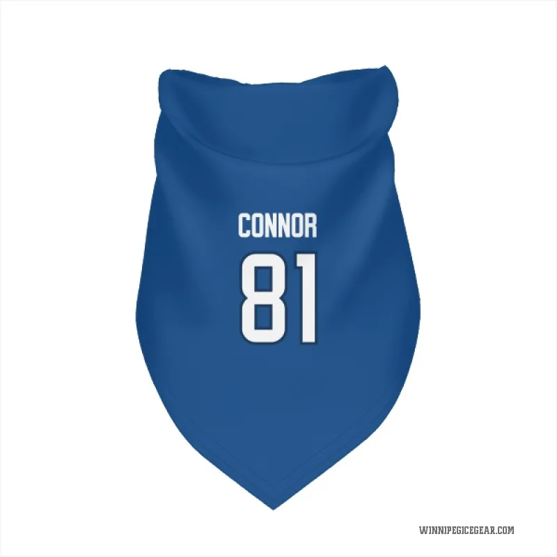 Kyle Connor Blue Winnipeg Jets Cat & Dog Pet Bandana